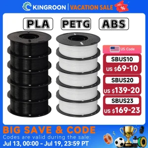 KINGROON 10KG PLA/ ABS/ PETG Filament 1.75mm
