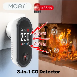MOES 3in1 Carbon Monoxide Detector